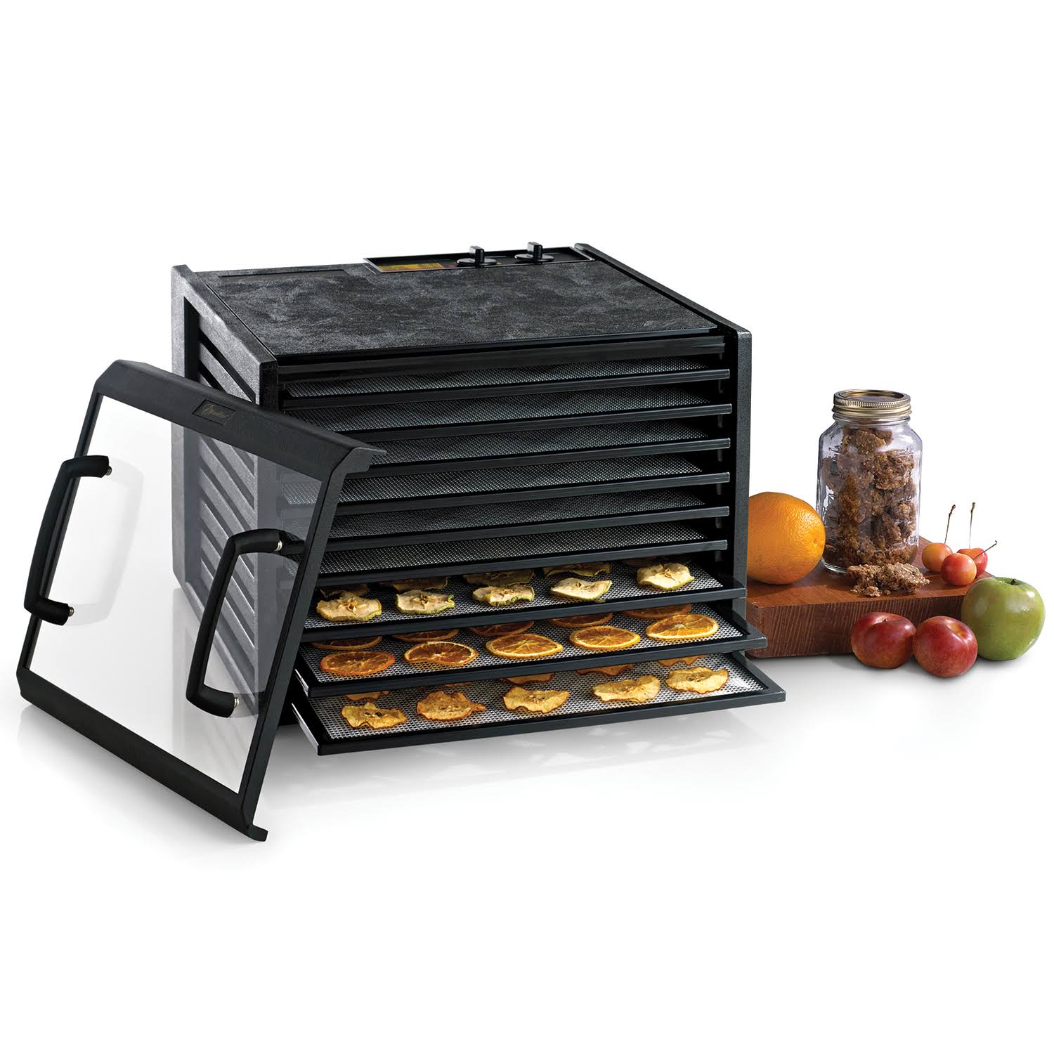 Excalibur Clear Door 3926TCDB 9 Tray Dehydrator with Timer