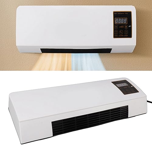 Wall Air Conditioner, Dual Use Highly Efficient Wide Angles Mobile Small Air Conditioner for Home Bathroom Bedroom Office Room