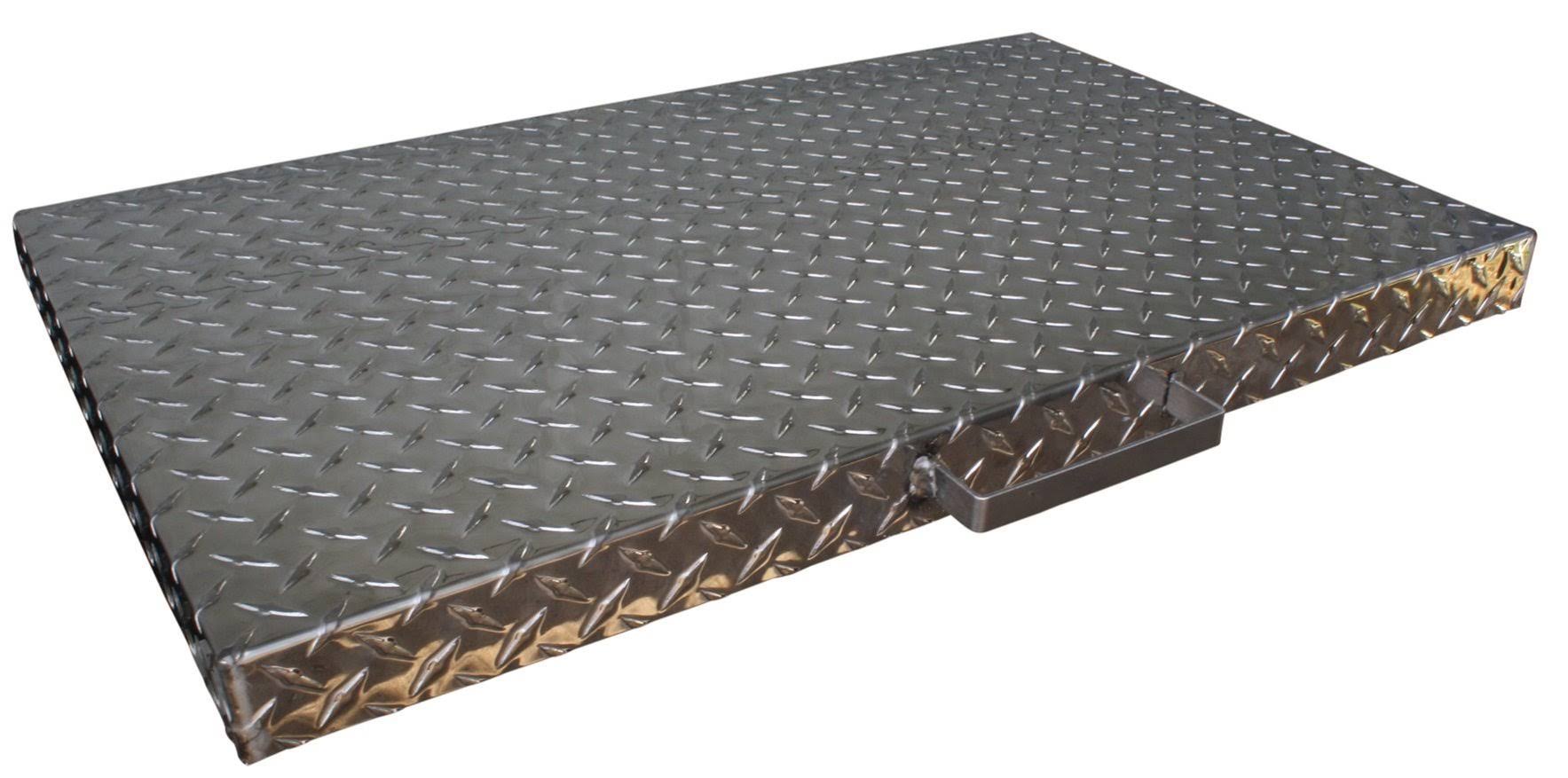 Backyard Life Gear 28Lid-DP Griddle Cover, Diamond Plate Aluminum, for 28-inch Blackstone Griddle - Megean