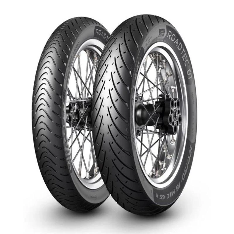Metzeler Roadtec 01 X-Ply Motorcycle Tyre - 100/90-18M/CTL 56H Front