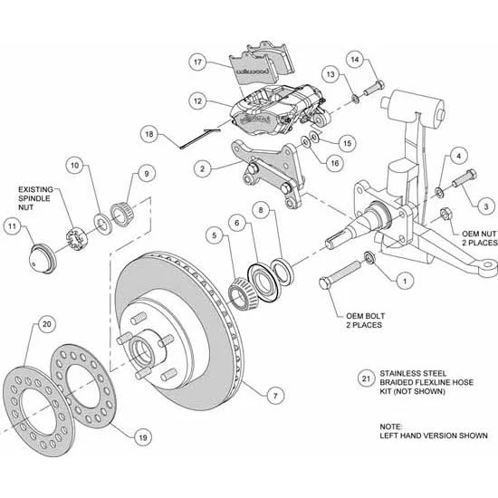 Wilwood Brake Kit - Street Performance - 140-12913