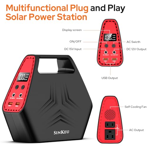 Sinkeu Solar Power Station with Solar Panel…
