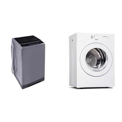 COMFEE’ Portable Washing Machine,LED Compact Washer, Gray