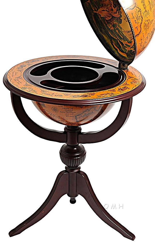 Globe Bar 17 3/4 Inches - 3 Legs