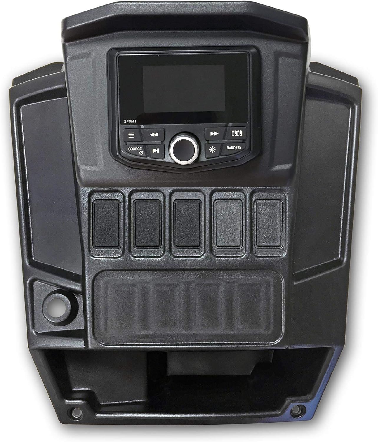 Stinger SPXRNGDASH 13-18 Polaris Ranger Radio Mounting Kit and Wet Sounds WS-MC2 Waterproof Radio