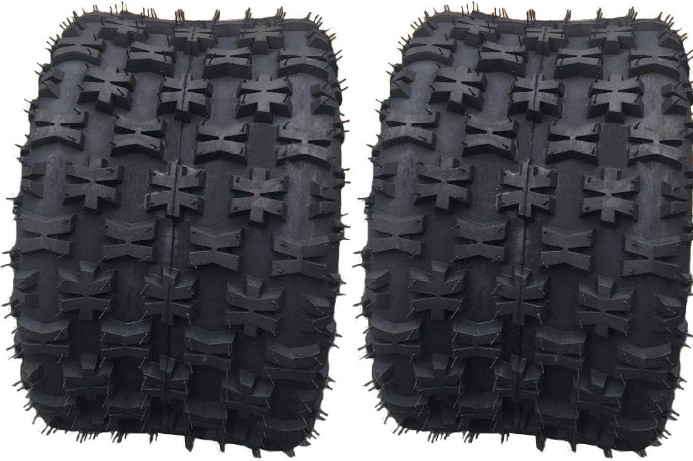 MILLION PARTS ATV/UTV Tires 18x10-8 18x10x8 18x10.00-8 Rear Left Right 4PR Tubeless (pack of 2)