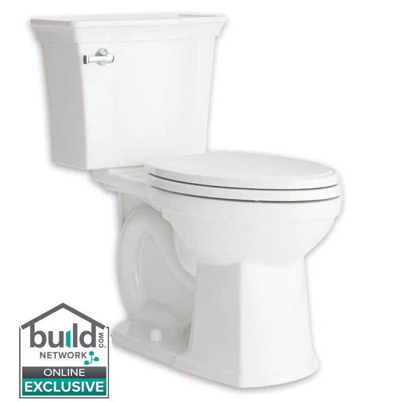 American Standard 207AA.104 Estate Elongated Two-Piece Toilet with VorMax Flushing Right Height Bowl EverClean Surface and CleanCurve Rim - Less - Shop Hardware Tools Online Store