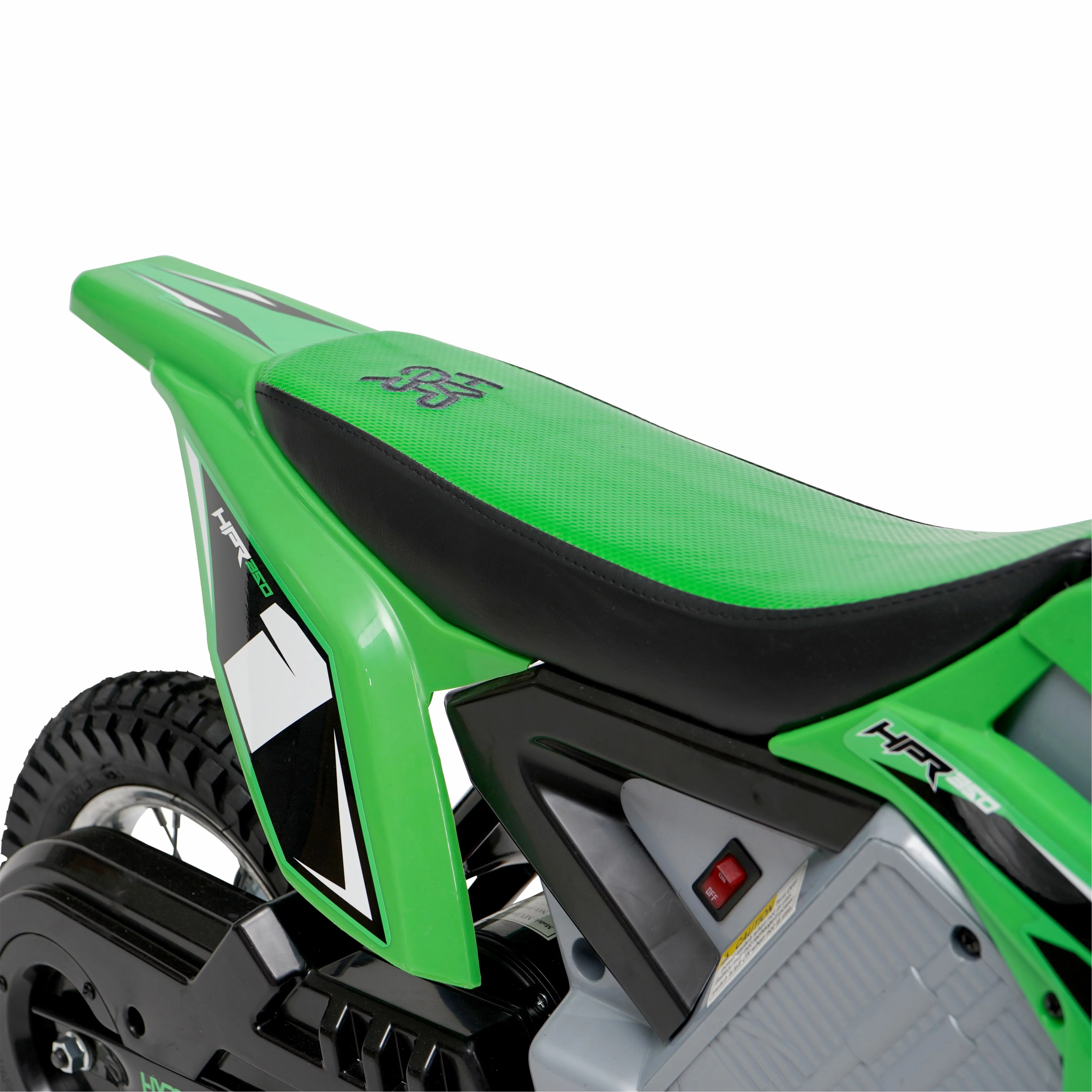 Hyper Toys HPR 350 Dirt Bike 24 Volt Electric Motorcycle in Green
