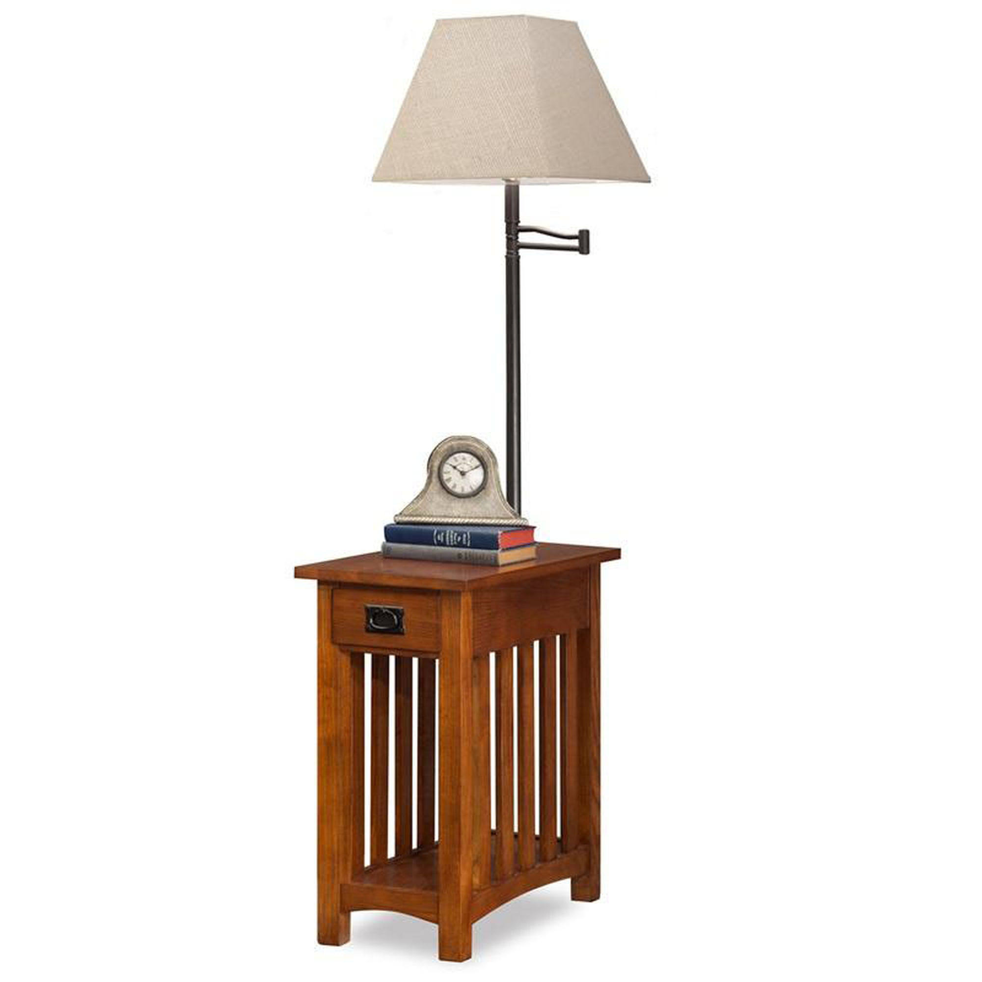 Leick Furniture Mission Chairside Lamp Table