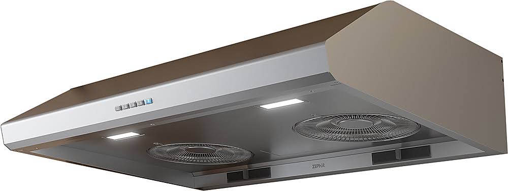 Zephyr Hurricane 36x22 White Under Cabinet Range Hood-AK2536CW