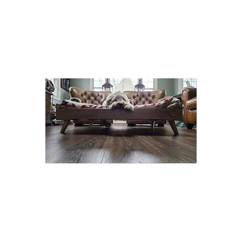 Midlee Raised Wooden Dog Bed Frame - Pet Supplies online store