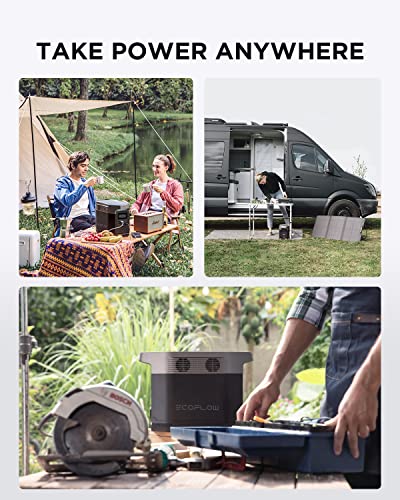 EF ECOFLOW Portable Power Station DELTA 1300 bundle