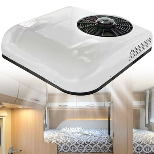 12V/24V DC Air Conditioner, Rooftop Cooling Air Conditioner, Electric A/C Unit For Trucks, Motorhome, Excavators, Camper, Trailer