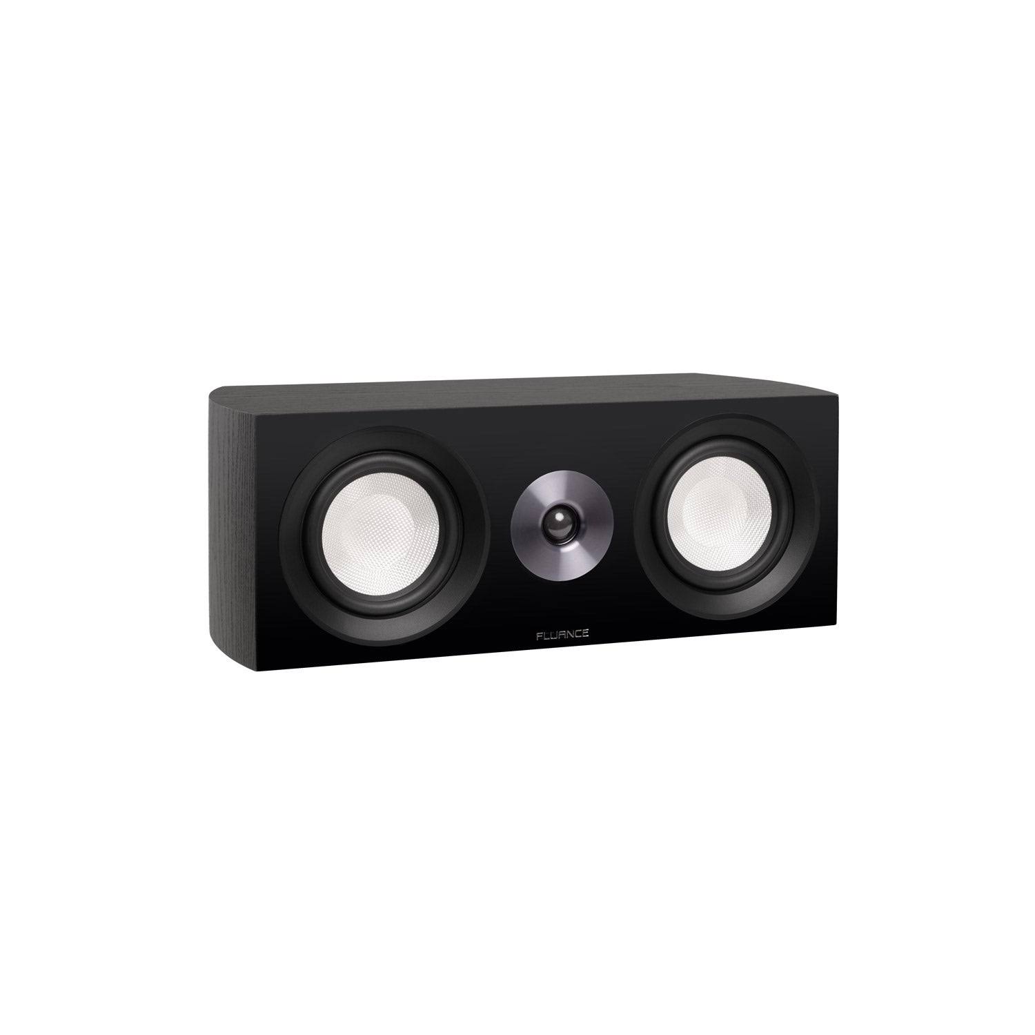 Fluance Reference Surround Sound Home Theater 5.0 Channel Speaker System, Black