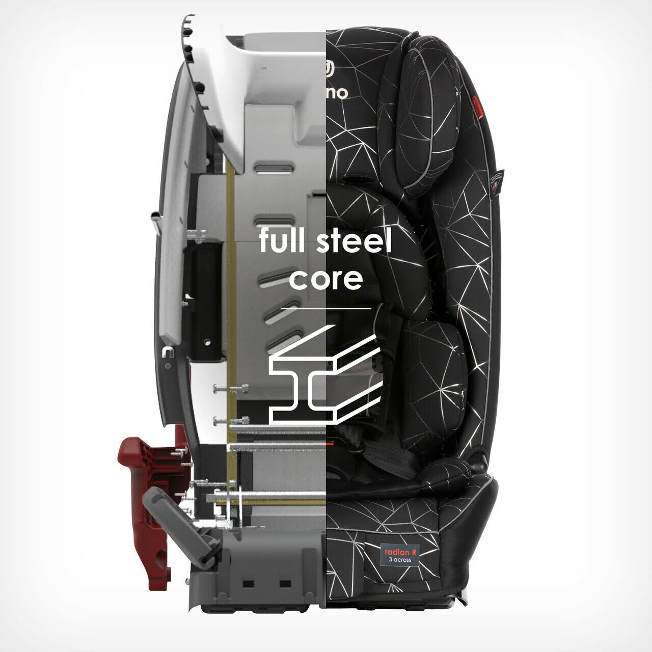 Infant Diono Radian 3RXT Three Across All-in-One Car Seat