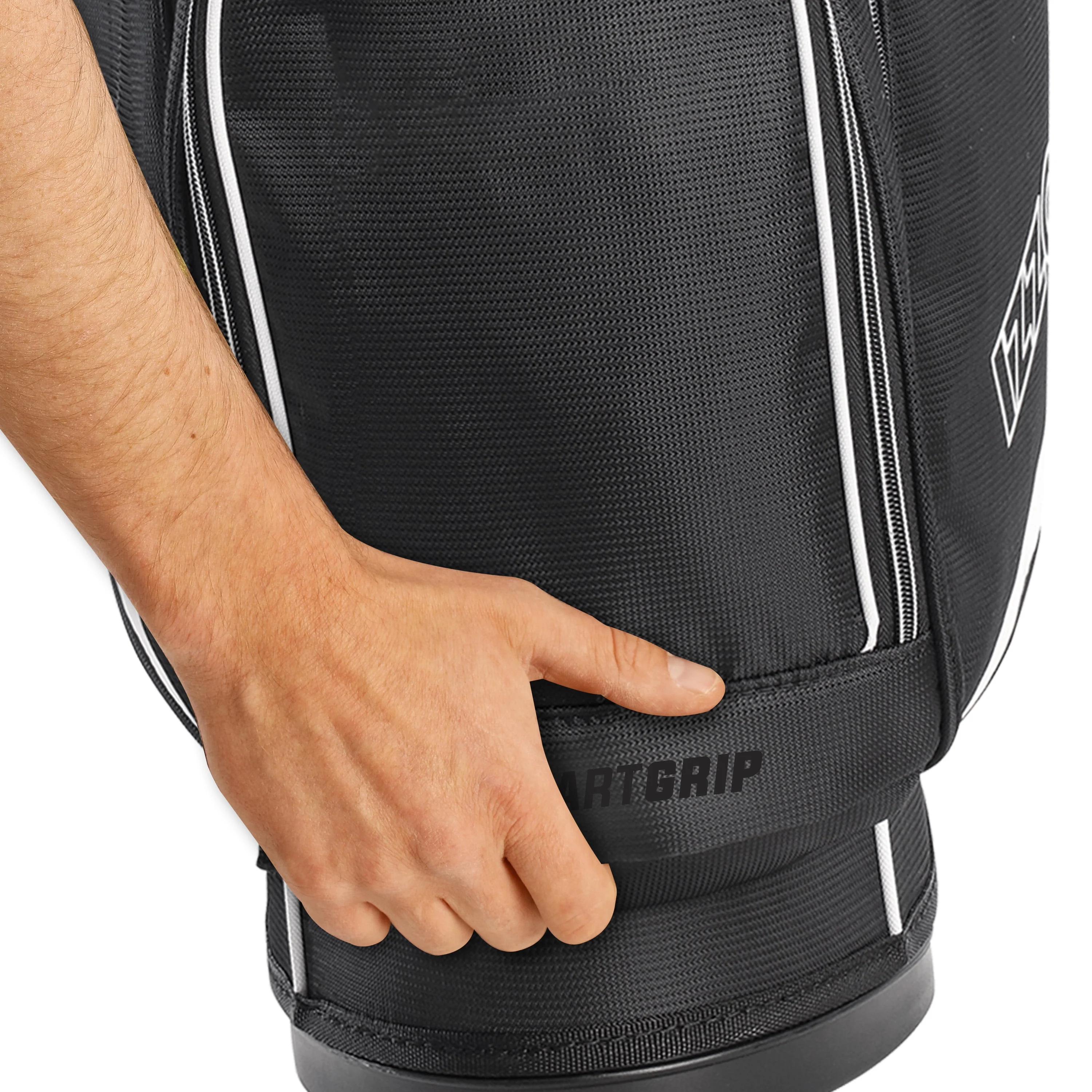 Izzo Golf Ultra-Lite Stand Bag - Grey/Lime