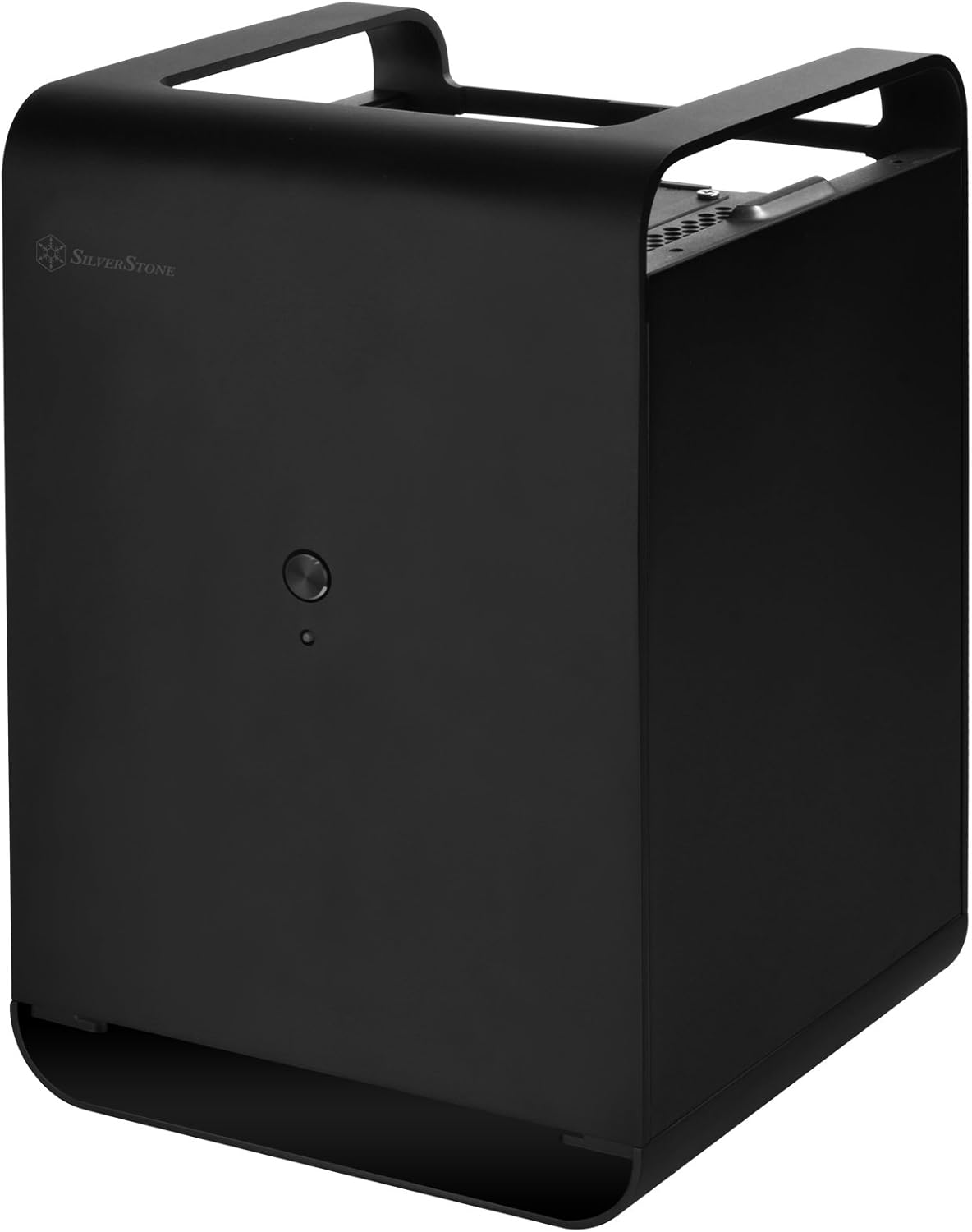 SilverStone Technology Silverstone CS01-HS Premium Mini-ITX NAS case with All Aluminum Exterior and six 2.5 hot-swap Bays in Black, SST-CS01B-HS