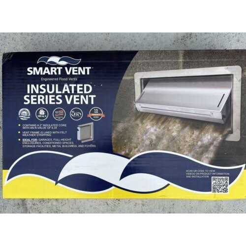 Smart Vent Insulated Foundation Flood Vent - Shop Hardware Tools Online Store