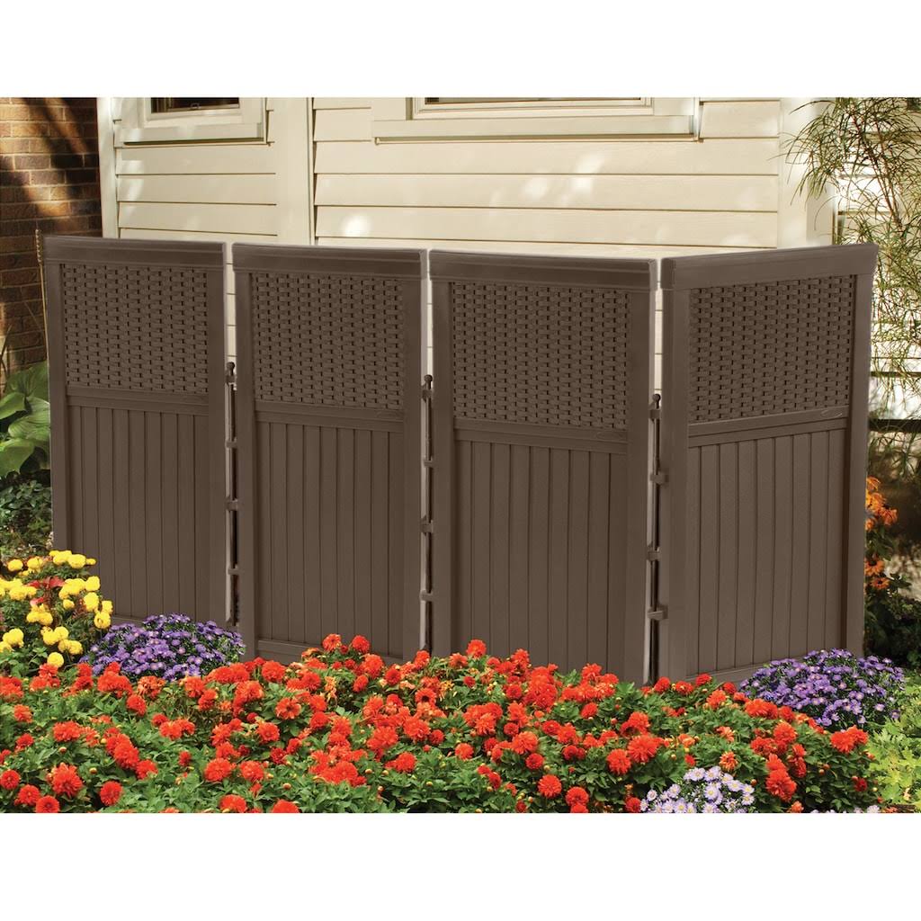 Suncast Resin Wicker Screen Enclosure