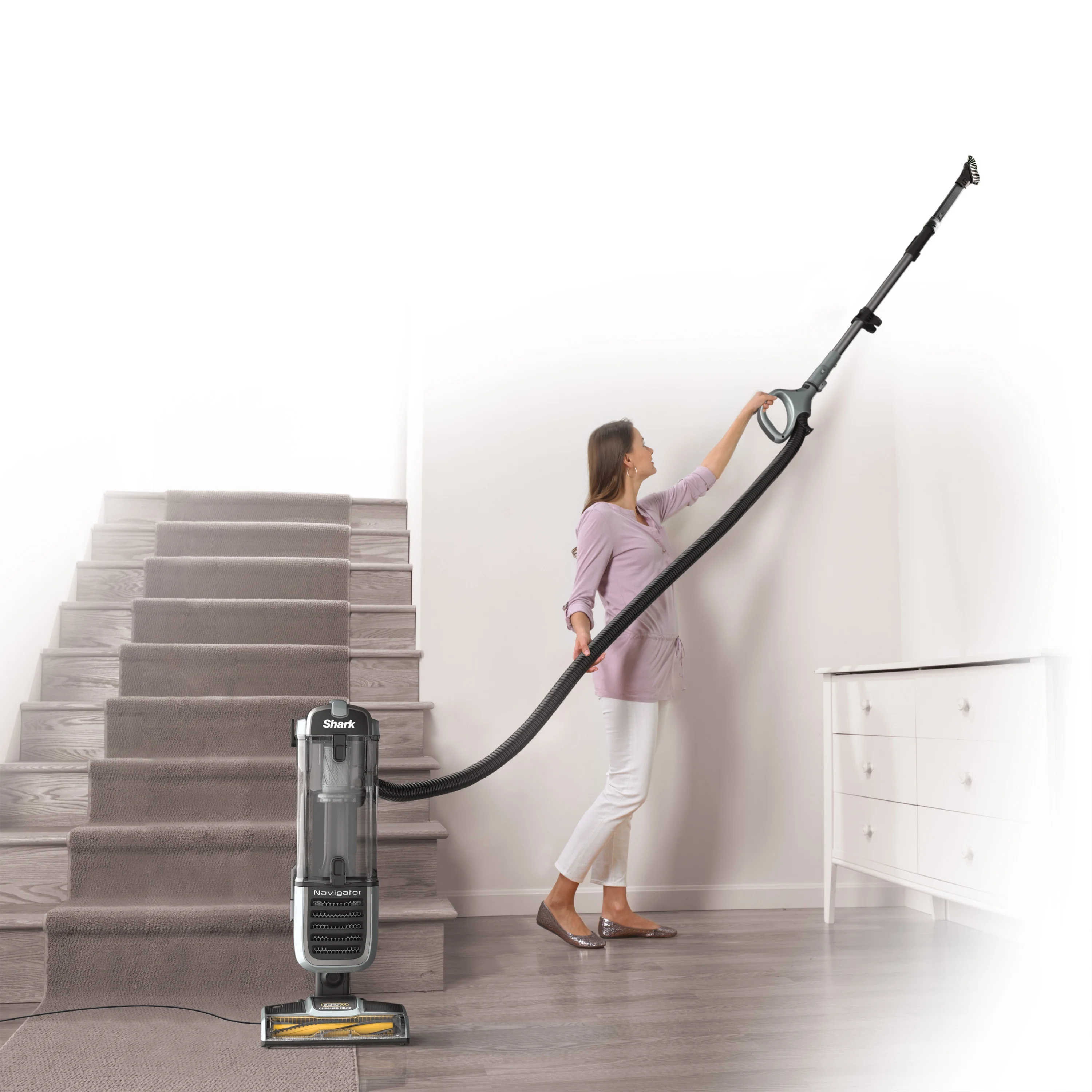 Shark Navigator® Self-Cleaning Brushroll Pet Upright Vacuum