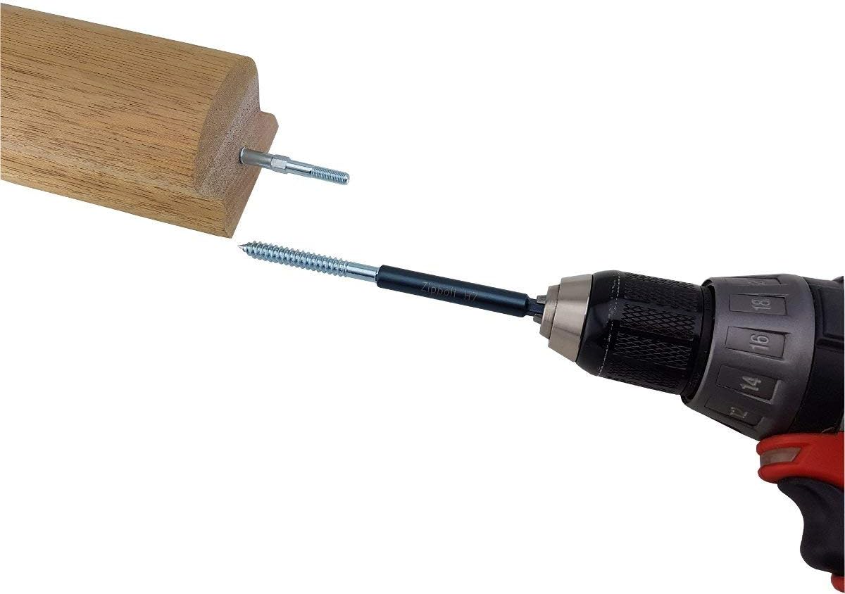 Zipbolt 13.610 Railbolt - Staircase Handrail to Fittings Connector - 5 Pack