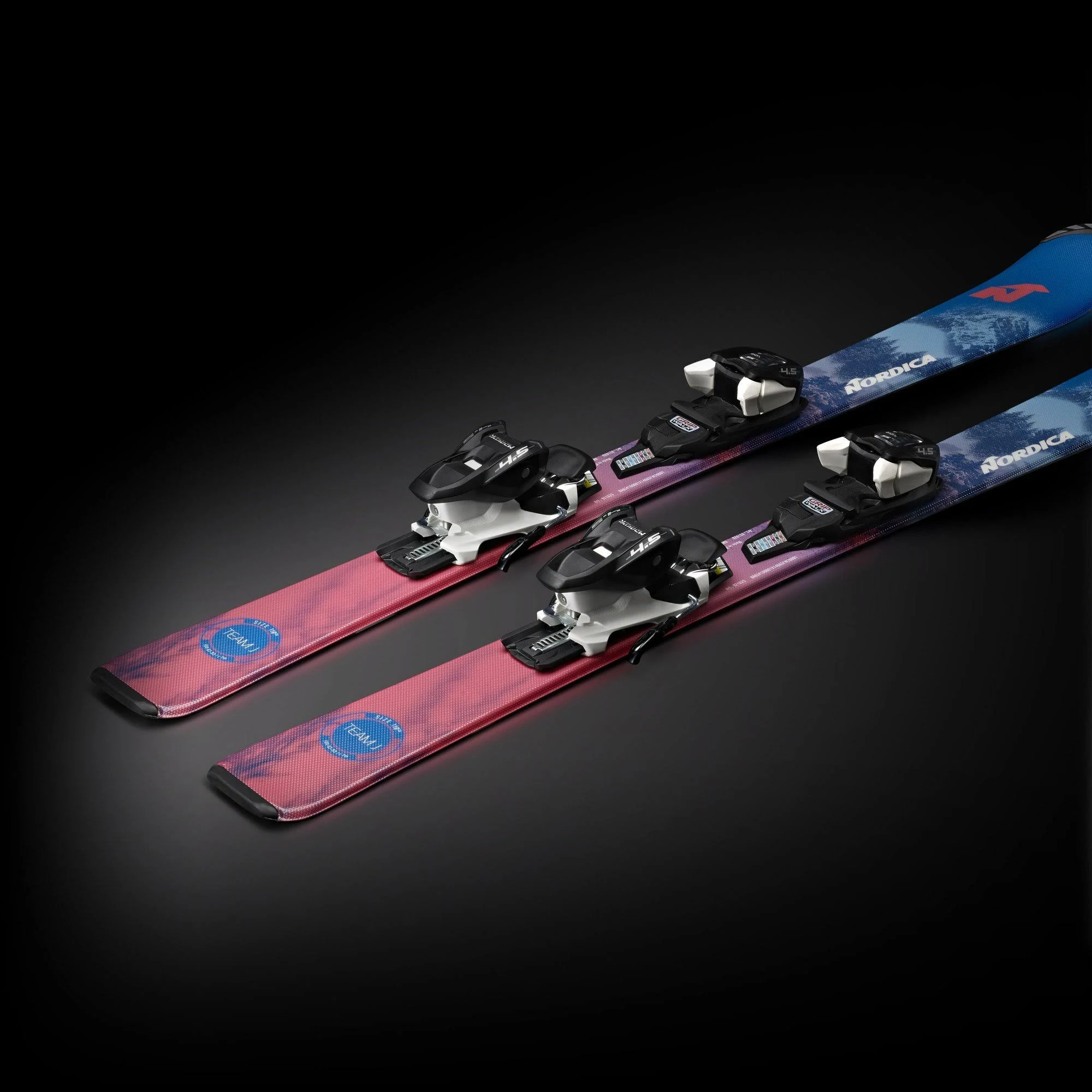 Nordica Team FDT Ski System with Jr 4.5 Bindings Kids