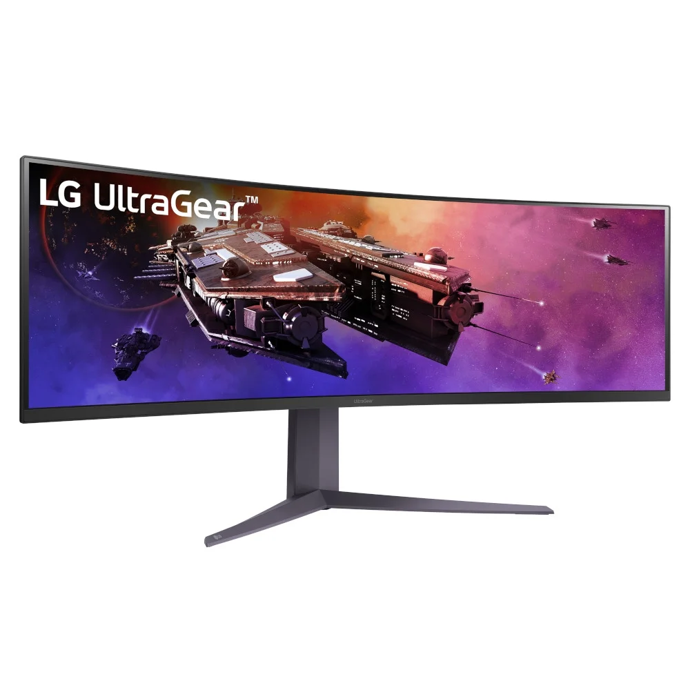LG 45" UltraGear™ QHD 1ms 200Hz Curved Gaming Monitor with USB Type-C™ - 45GR75DC-B
