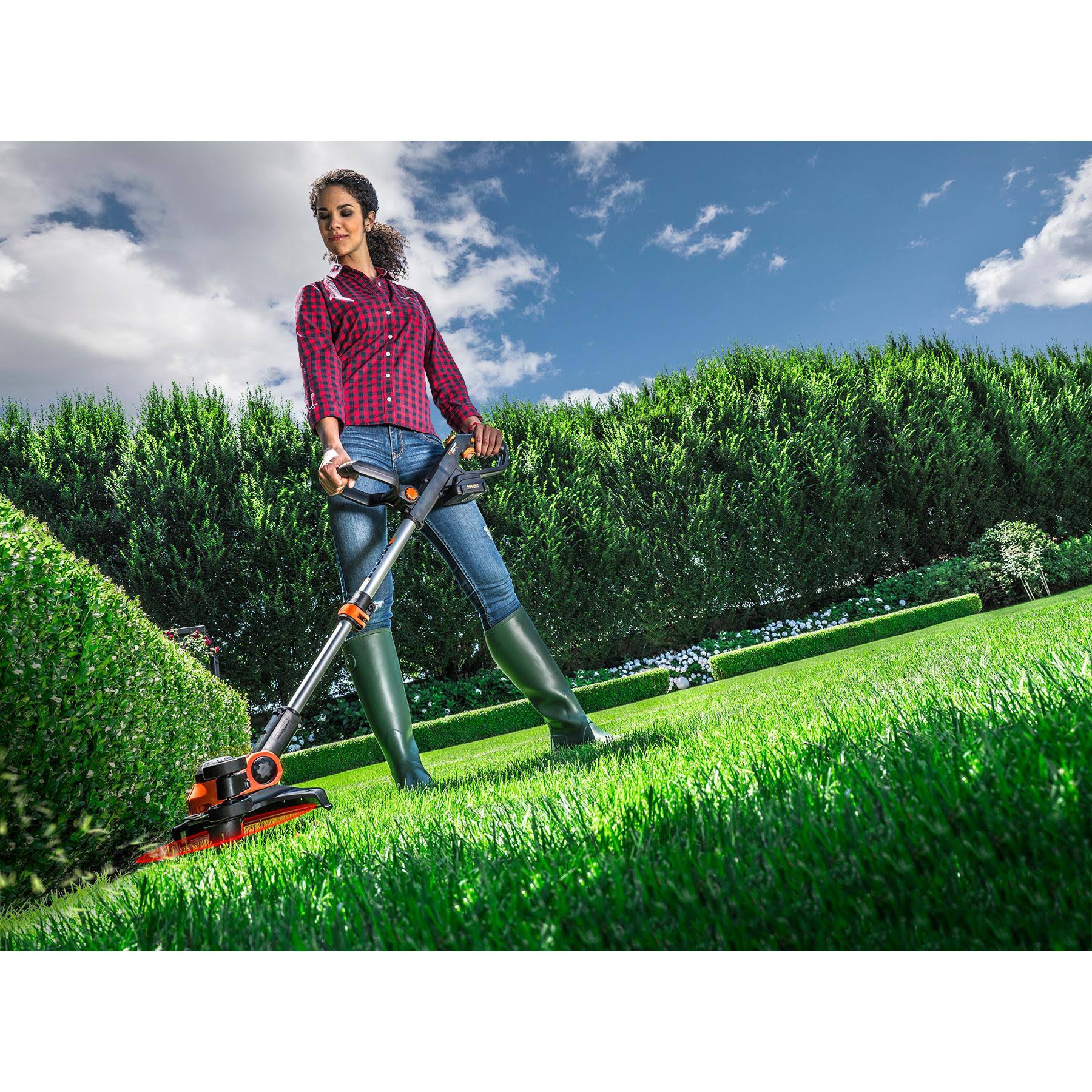 Worx 20V 12x22 Cordless String Trimmer/Edger WG163.10
