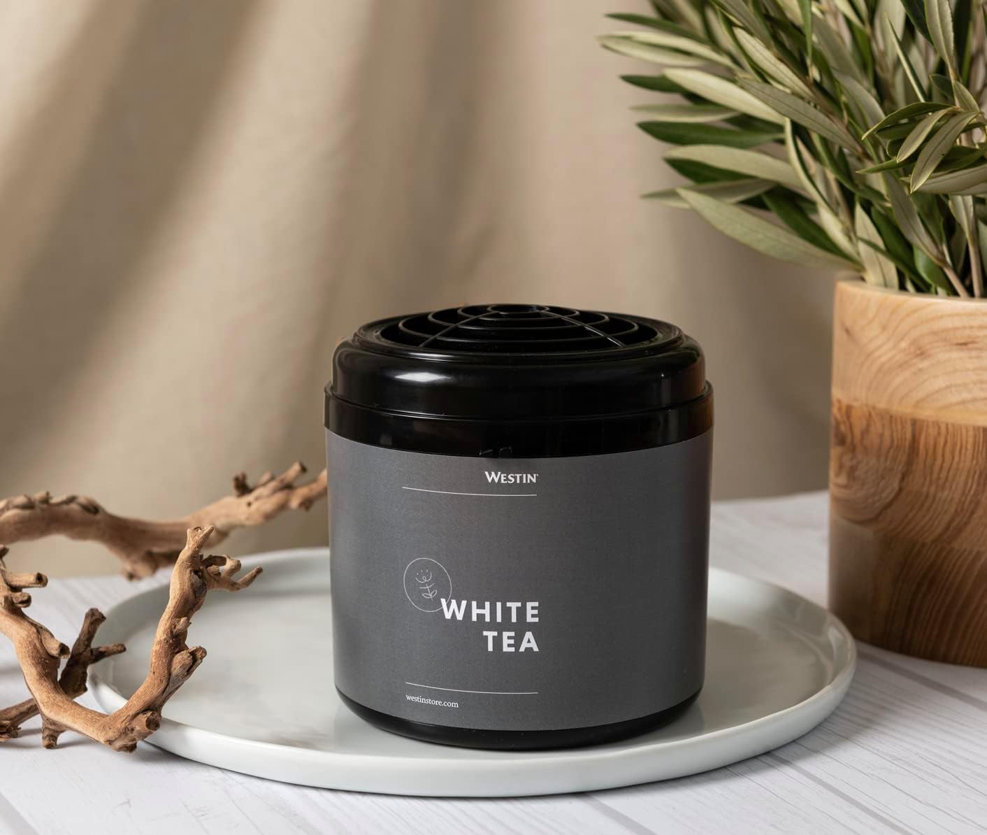Westin White Tea Home Diffuser - Scent Machine with Refill Cartridge - Air fresheners for Home - Signature White Tea Scent