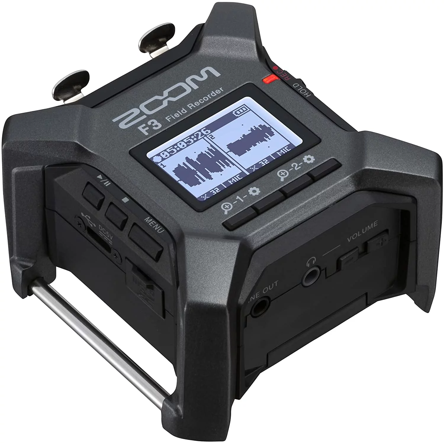 Zoom F3 MultiTrack Handheld Field Recorder with 32-Bit Float Technology - Curated Treasures Market