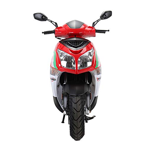 X-PRO 150cc Moped Street Gas Moped 150cc Adult Bike with 13" Aluminum Wheels! (Blue)