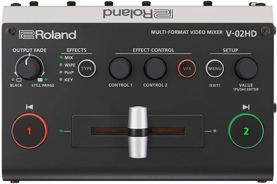 Roland Professional A/V Multi-Format Video Switcher (V-02HD)