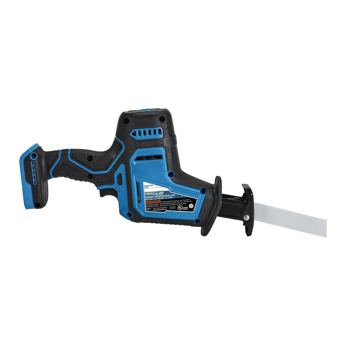 HERCULES 20V Brushless Cordless Compact Reciprocating Saw 窶・Tool Only