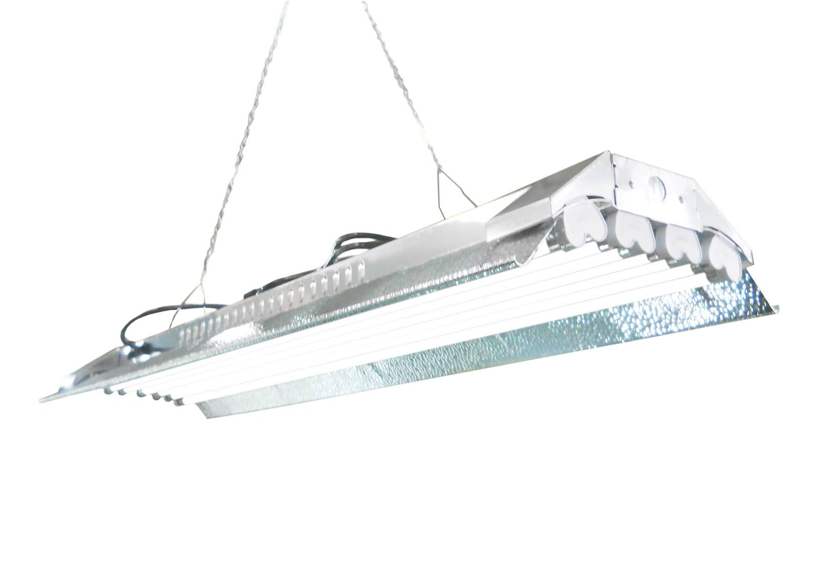 Durolux T5 HO Grow Light - 4 ft 8 Lamps - DL848S Fluorescent Hydroponic Indoor Fixture