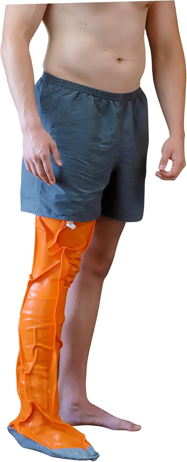 DryPro Waterproof Vacuum Sealed Full Leg Cast Cover, X-Small Pack of 2