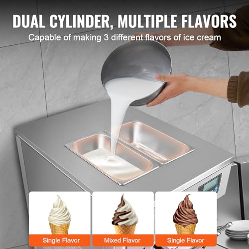 VEVOR Soft Serve Ice Cream Maker