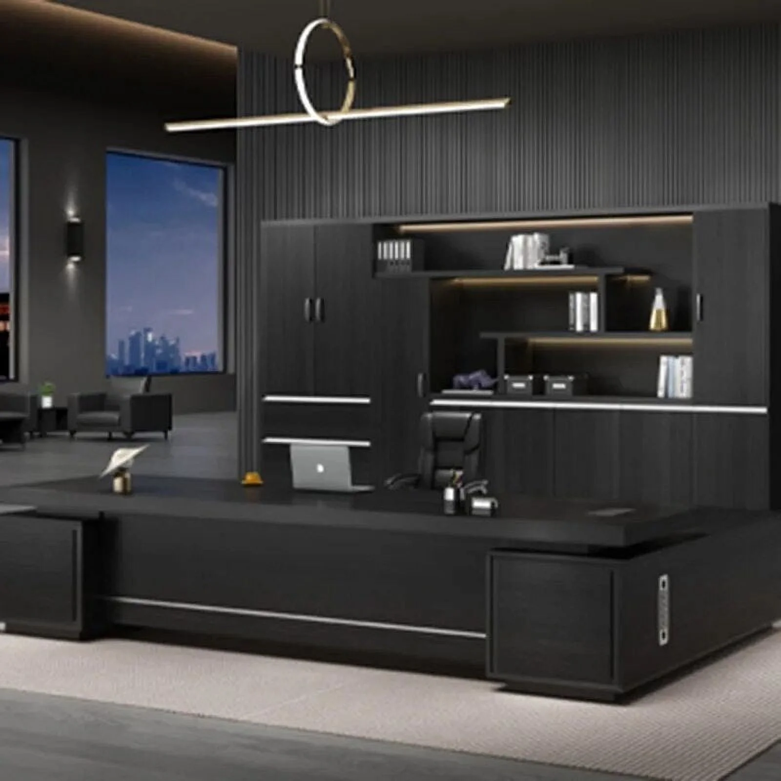 Writing Office Desk Standing Workbench Computer Computer Work Table Workstation Study Tabla Para Escritorio Office Furniture