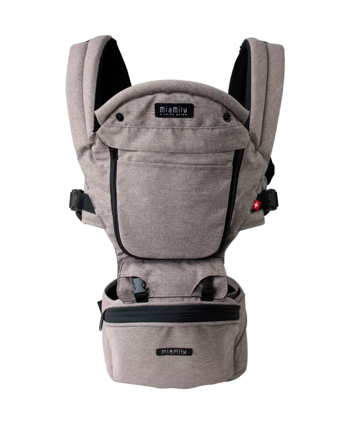 MiaMily Hipster Plus Baby Carrier - Gray