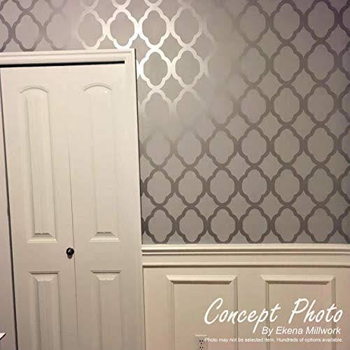Ekena Millwork Reeded 94 1/2x22H x 17 3/4x22W x 1 1/2x22D Casing