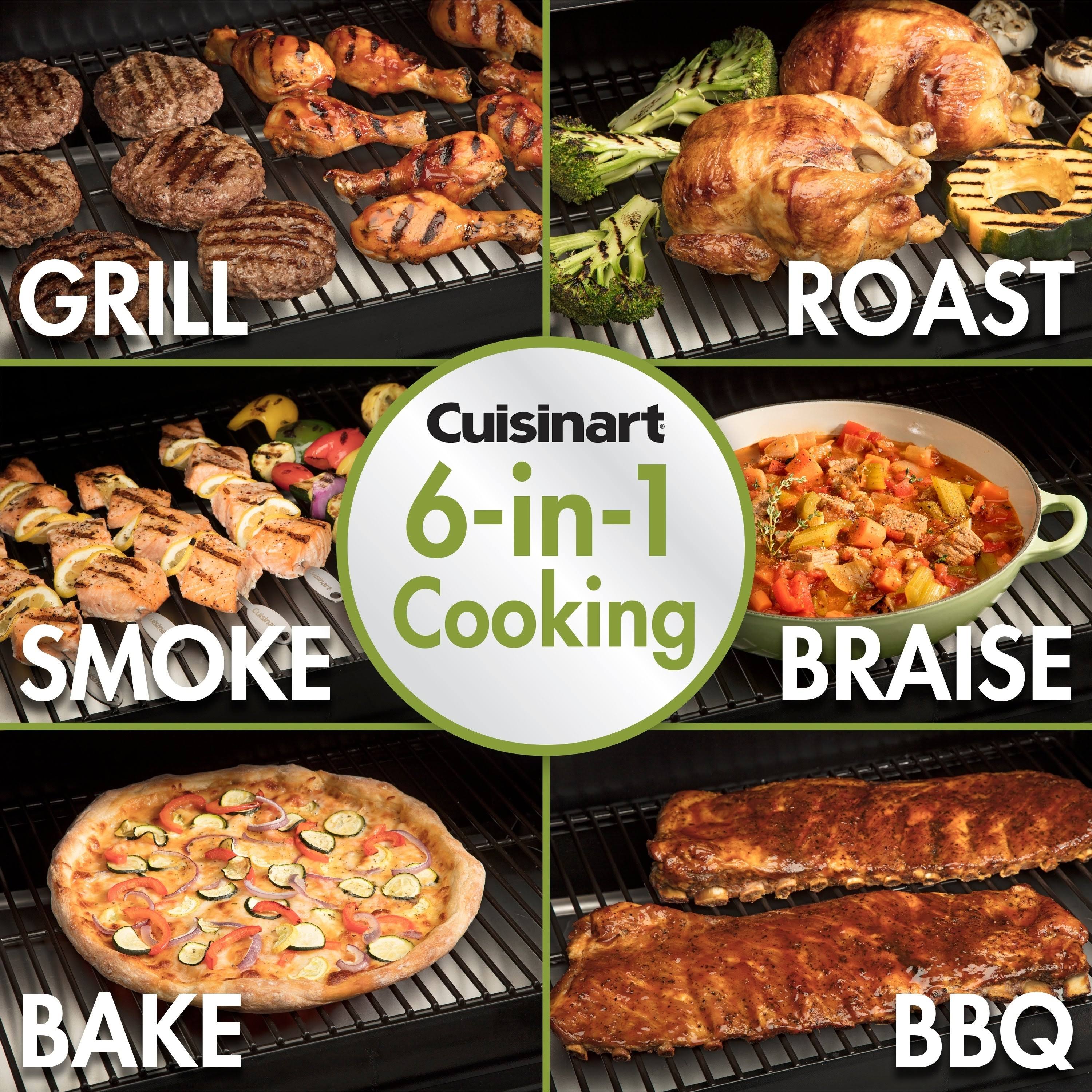 Cuisinart CPG-6000 Deluxe Wood Pellet Grill and Smoker
