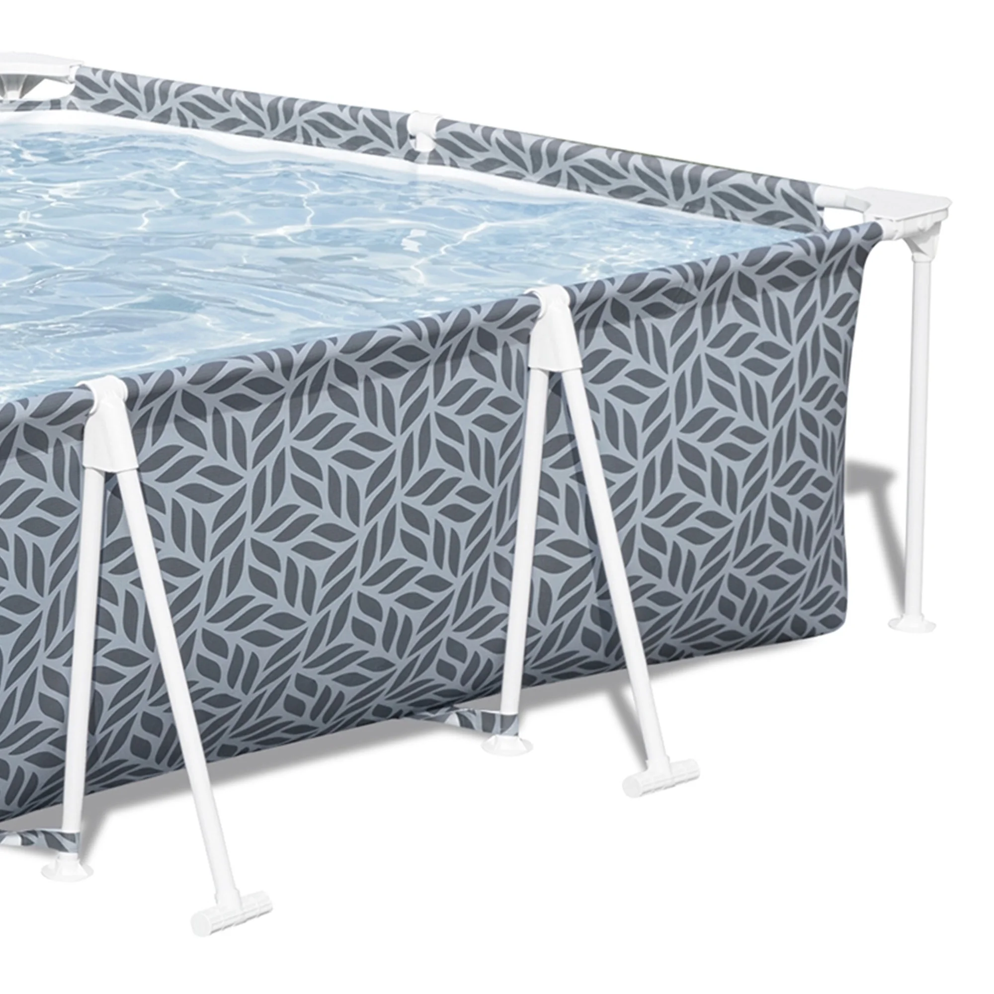 Bestway Steel Pro 9.8'x6.6'x26 Rectangular Above Ground Swimming Pool Set