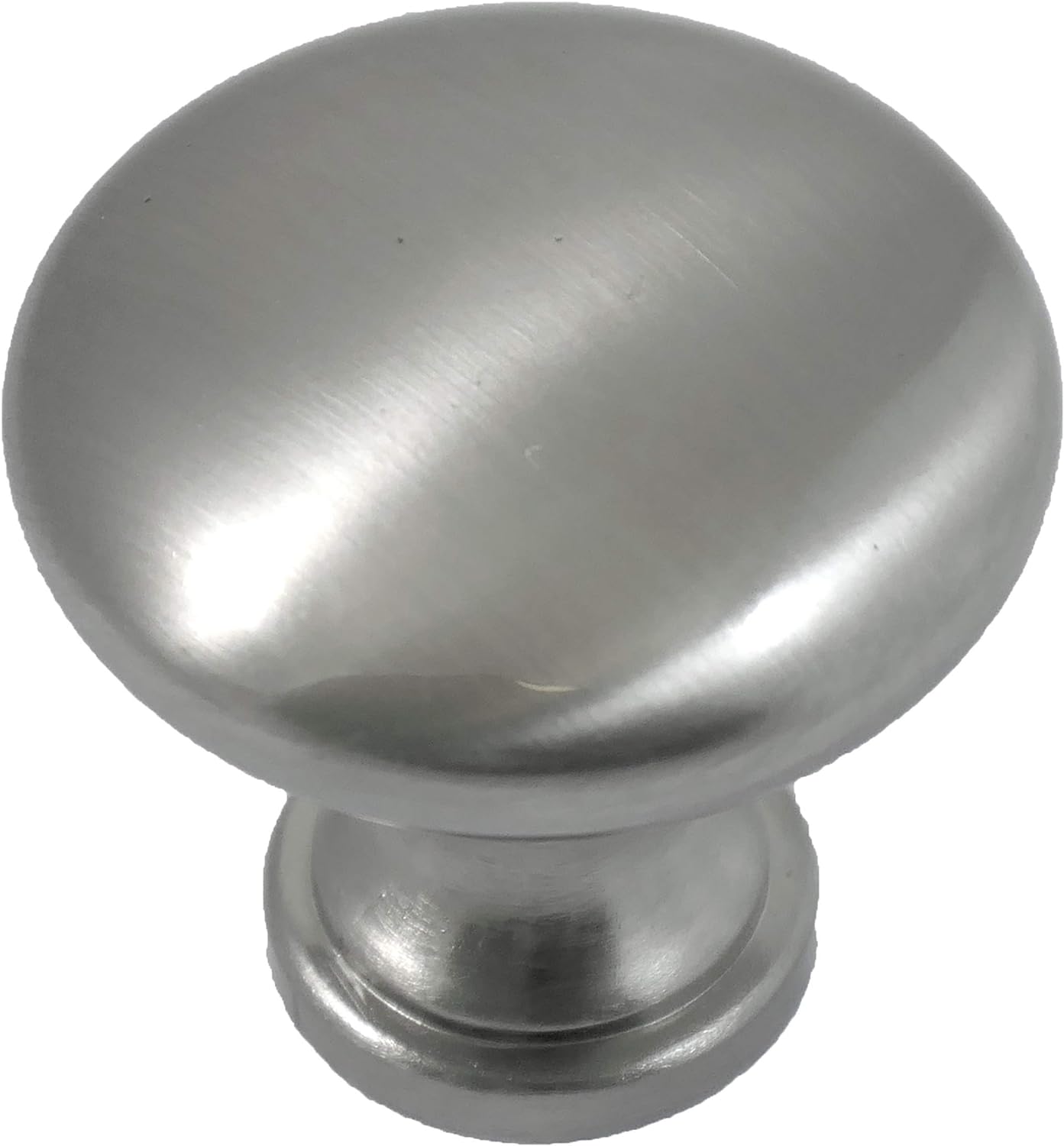 Laurey 54628-250 Danica Brushed Satin Nickel Cabinet Hardware Knob, 250 Piece