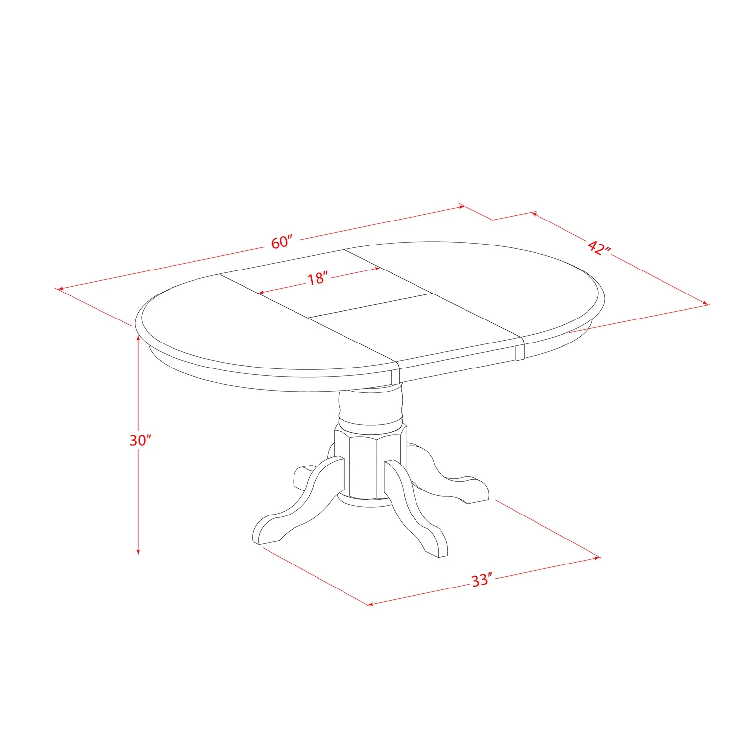 HomeStock Bohemian Bliss 5Pc Dining Set Includes An Oval Dinette Table With Butterfly Leaf And Four Parson Chairs With Baby Blue Fabric, Linen White Finish