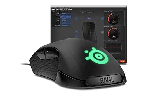 SteelSeries 62271 Rival Optical Mouse