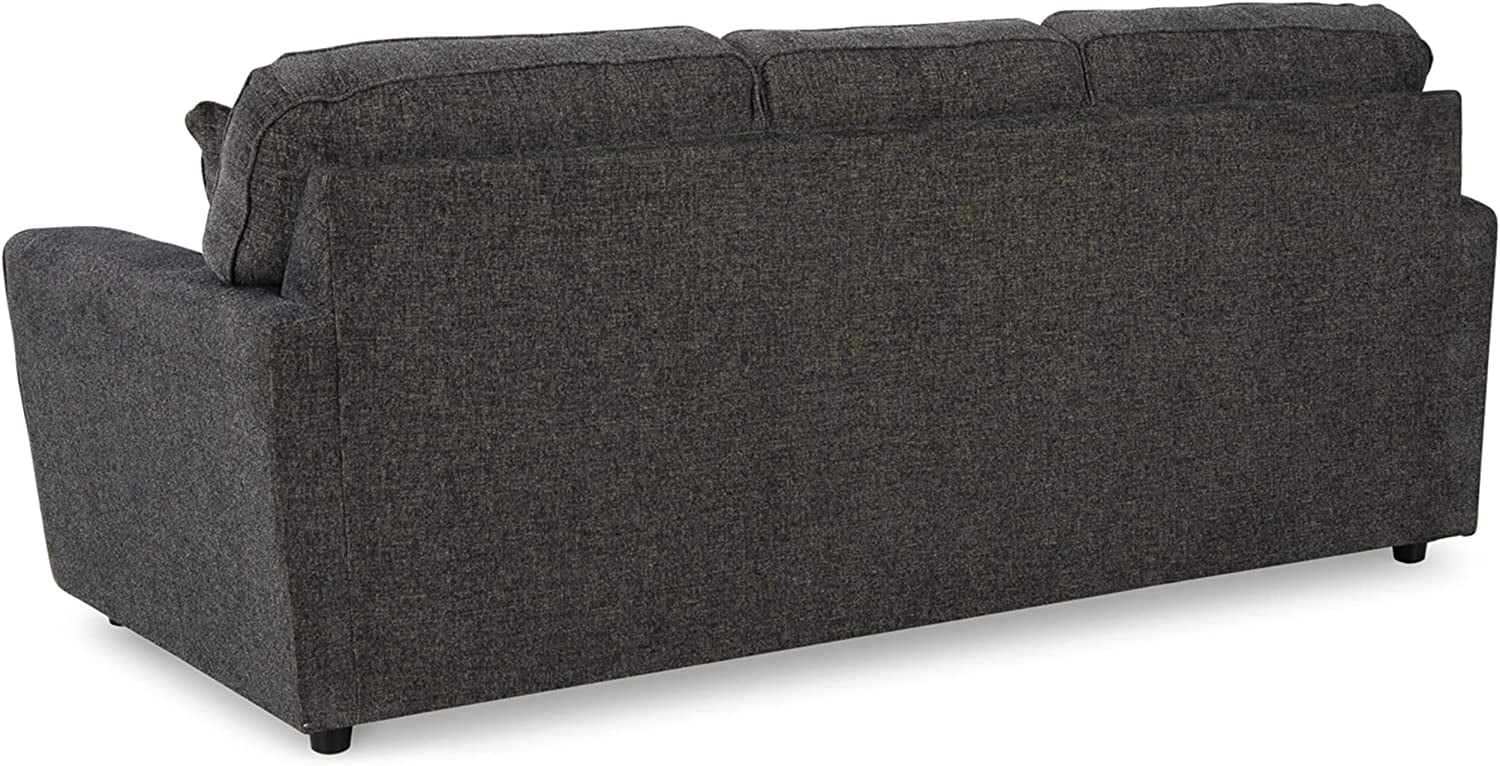 Ashley Furniture Cascilla Contemporary Fabric & Wood Sofa in Gray