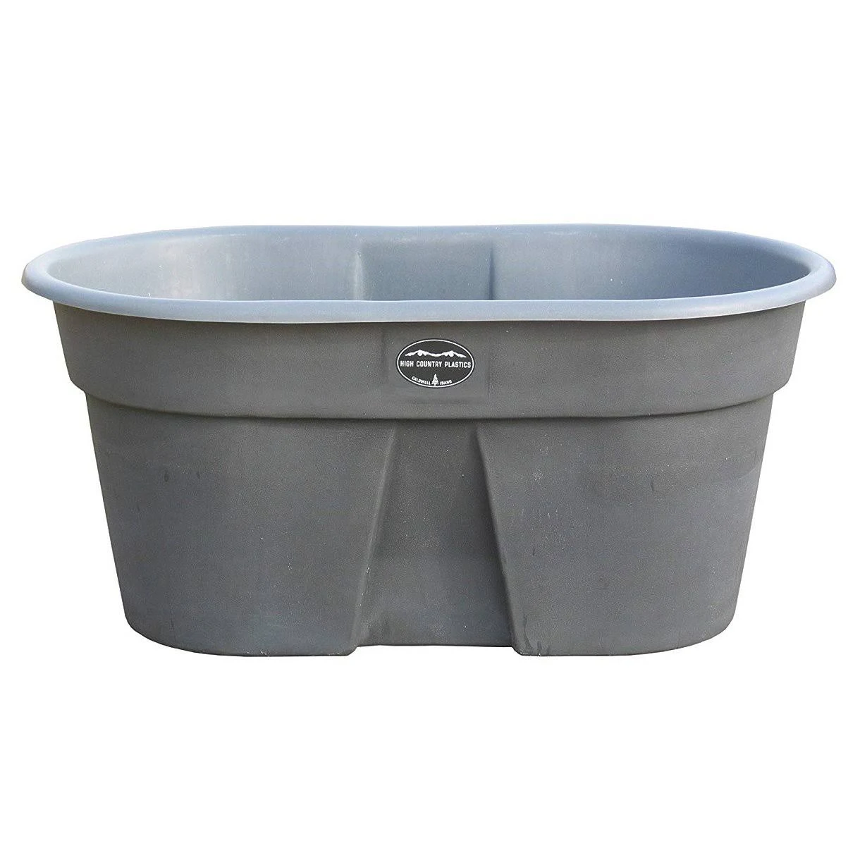 High Country Plastics W-100AG 100 Gallon Water Tank, Ash Gray