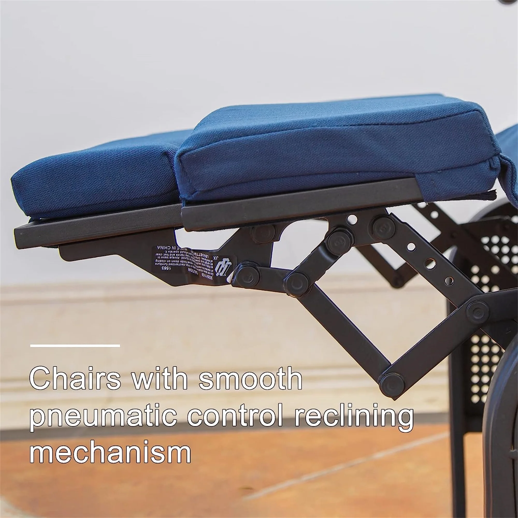 Adjustable Outdoor Recliner Chair with Removable Cushions - 63.8 - Relax in style and comfort outdoors