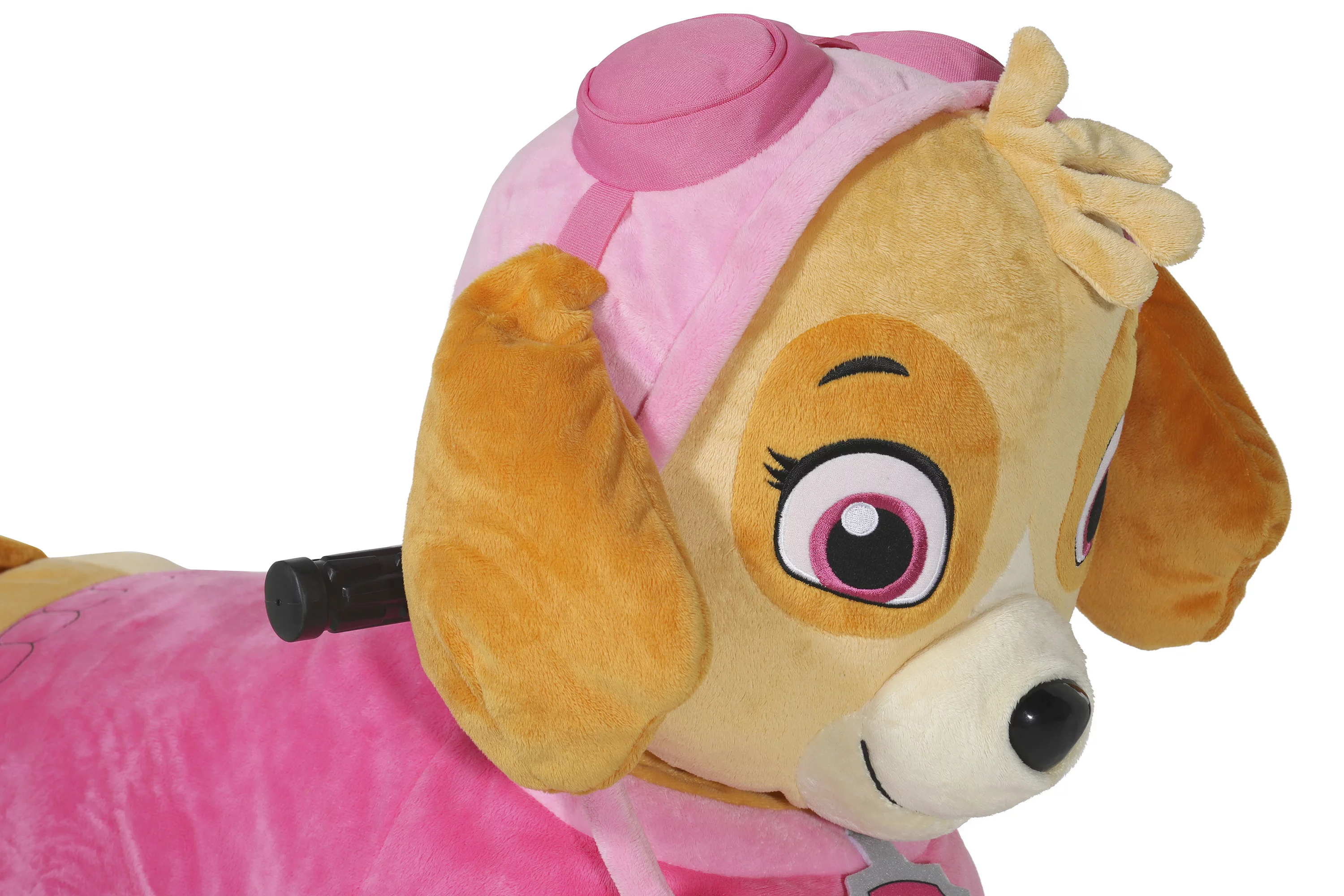 Paw Patrol 6 Volt Plush Skye Ride-on with Pup House Included by Dynacraft! - Curated Treasures Market
