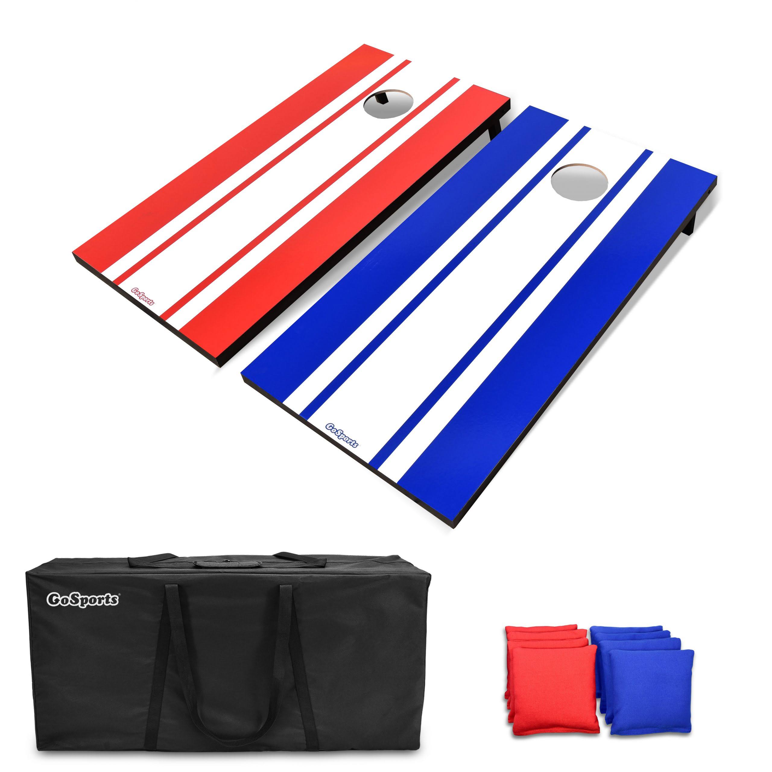 Gosports Classic Regulation Size Cornhole Set Includes 8 Bags Carry Case Rules