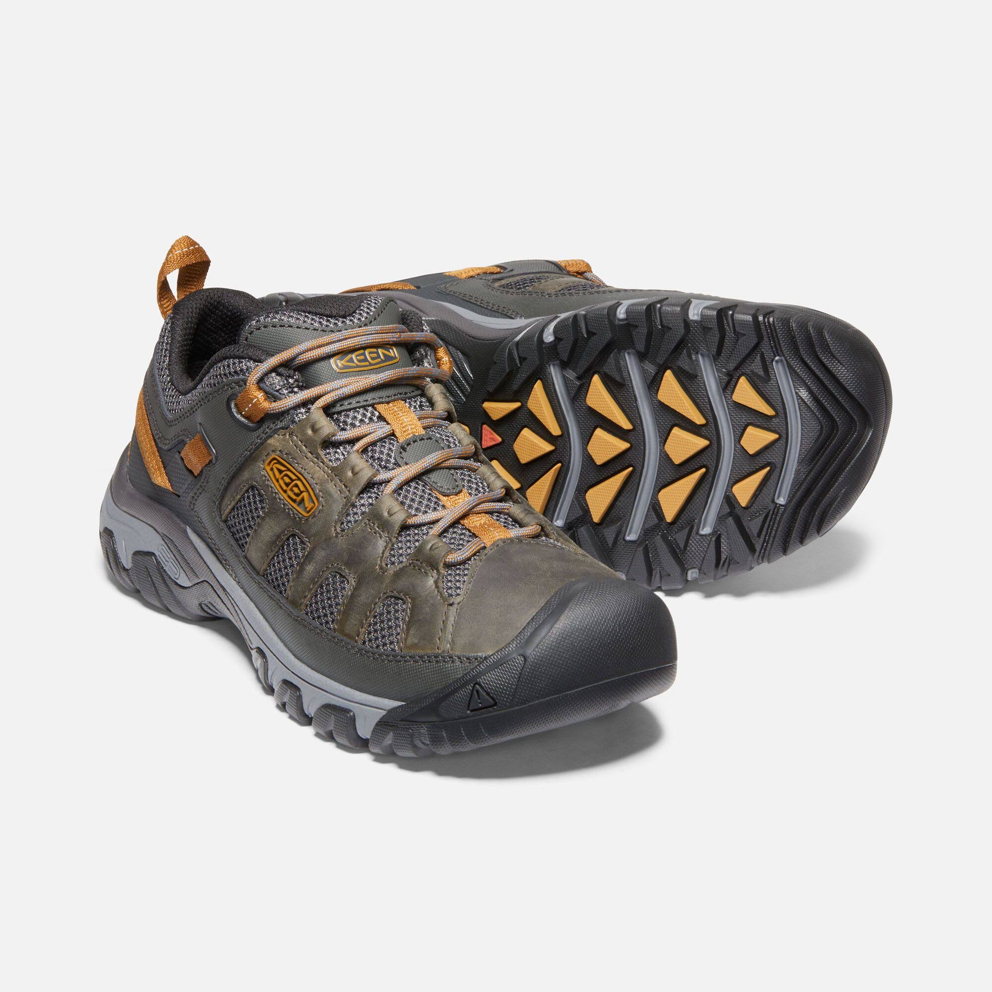 Keen Men&s Targhee Vent (8.5 Raven/Bronze Brown)